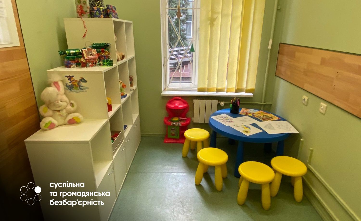 У ЦОПах ДПС функціонують дитячі куточки як елемент безбар’єрного сервісу для громадян