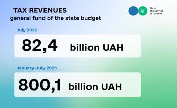 Lesya Karnaukh: in seven months of this year, the State Tax Service provided more than 800 billion UAH of revenues to general fund of the state budget 