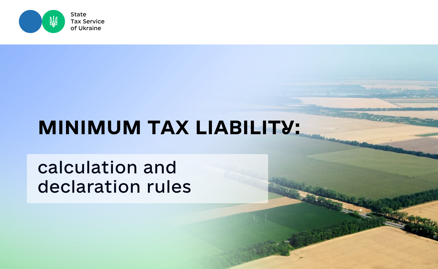 Minimum tax liability: calculation and declaration rules