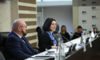 Specialists of the State Tax Service spoke to students about the tax system and invited them to become a part of the tax team . Фото № 1/0