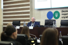 Specialists of the State Tax Service spoke to students about the tax system and invited them to become a part of the tax team . Фото № 8/7