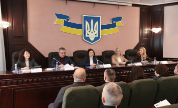 Lesya Karnaukh held a dialogue with business in Vinnytsia about checking and blocking invoices and presented a support service for the grant recipients