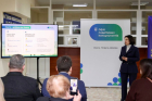 Lesya Karnaukh held a dialogue with business in Vinnytsia about checking and blocking invoices and presented a support service for the grant recipients. Фото № 7/6
