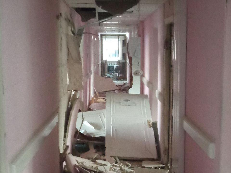 Russian shelling damaged Tax inspection building in Kramatorsk. Фото № 2/1