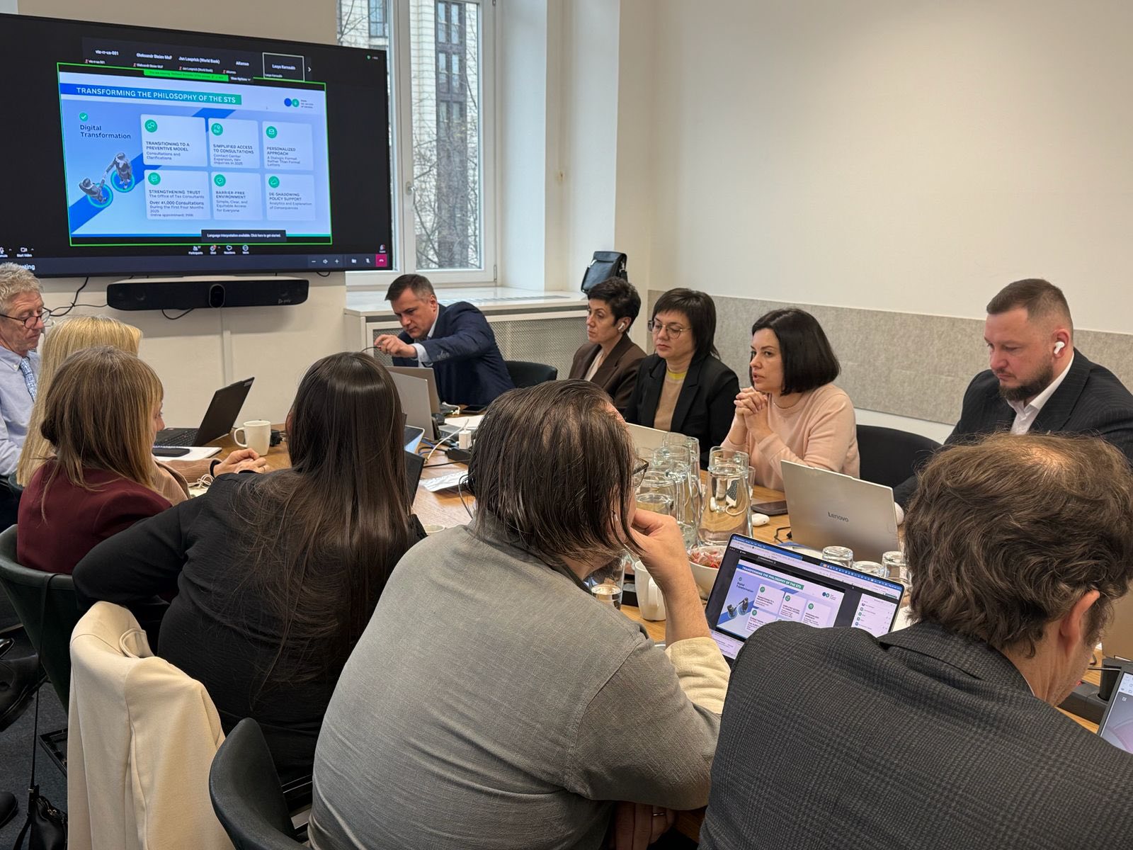 ДПС та МВФ  продовжуватимуть комплекс спільних заходів з податкової трансформації. Фото № 3/2