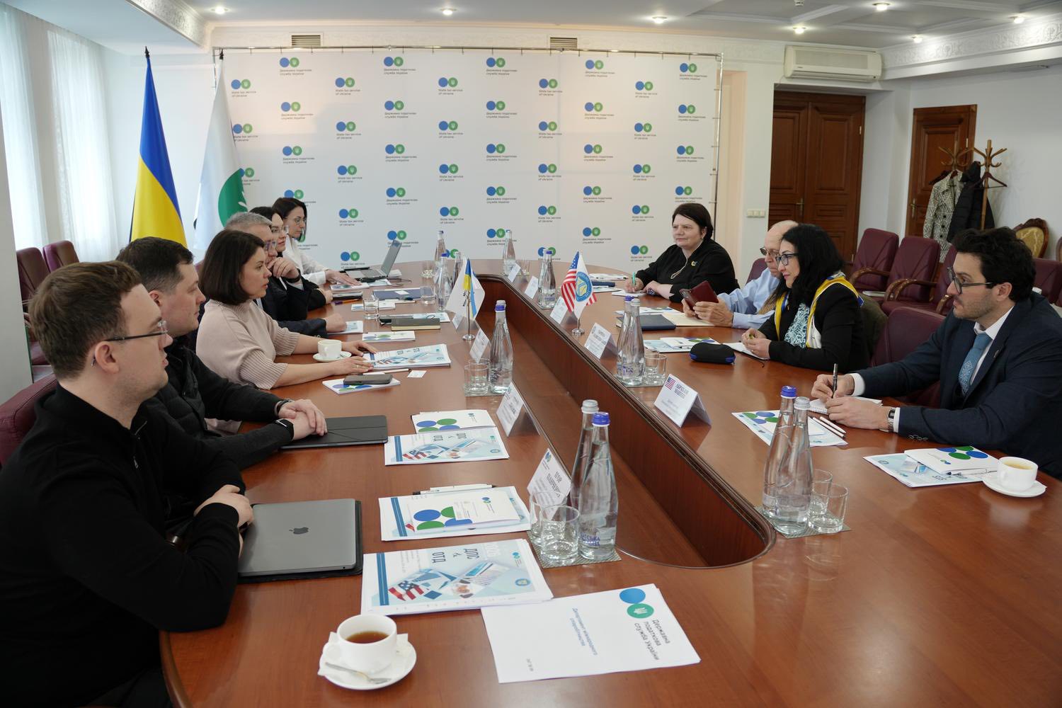 ДПС та ОТД Казначейства США узгодили подальші кроки цифрової трансформації податкового адміністрування. Фото № 11/10