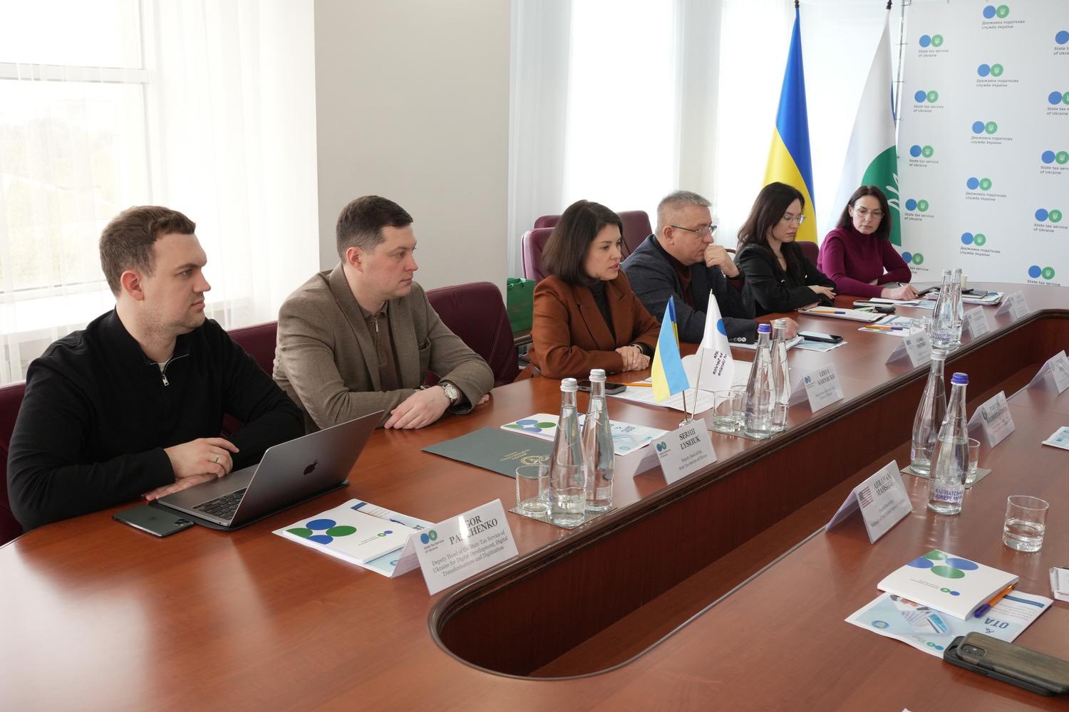 ДПС та ОТД Казначейства США узгодили подальші кроки цифрової трансформації податкового адміністрування. Фото № 15/14