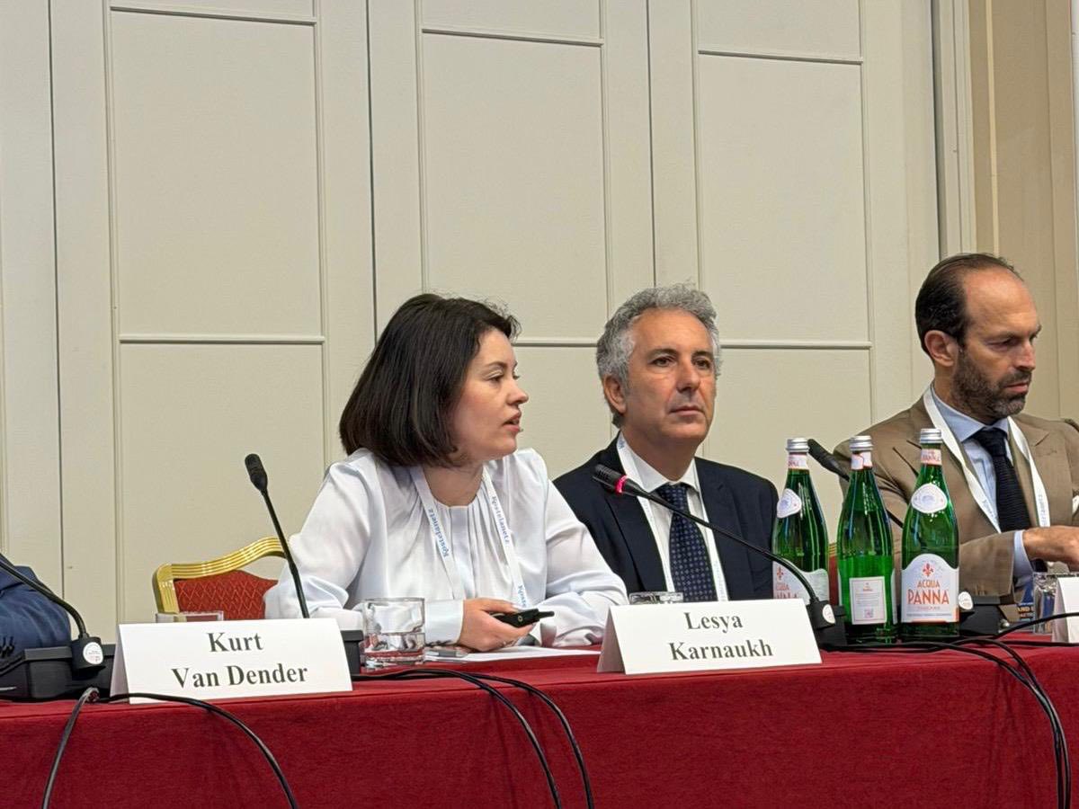 Lesya Karnaukh during the international conference: Ukraine’s experience in ensuring tax administration stability during the war is unique and valuable for many countries. Фото № 2/1