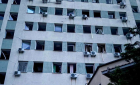 As a result of enemy attack, one of the buildings of the Tax Service in Kyiv was damaged. Фото № 8/7