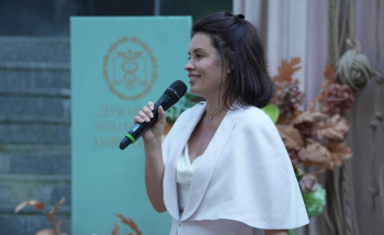 Lesya Karnaukh congratulated students and teachers of the State Tax University on the occasion of the new academic year
