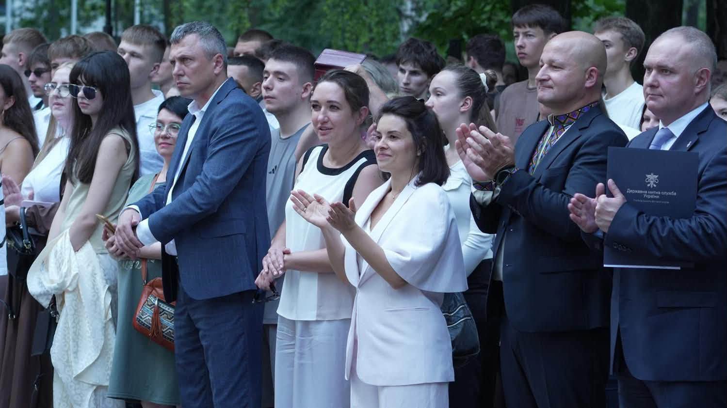 Lesya Karnaukh congratulated students and teachers of the State Tax University on the occasion of the new academic year. Фото № 4/3